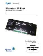 Johnson Controls KT-IP Installation Manual предпросмотр