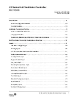 Preview for 1 page of Johnson Controls LX Series User Manual