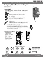 Предварительный просмотр 1 страницы Johnson Controls M9308-AGA-xZ series Installation Instructions Manual