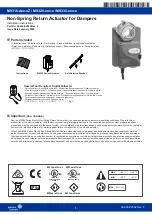 Johnson Controls M9316-A Z Series Installation Instructions Manual предпросмотр