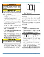 Preview for 2 page of Johnson Controls ME Series Installation Manual