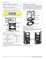 Предварительный просмотр 8 страницы Johnson Controls MG9S*MP Installation Manual