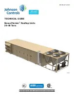 Preview for 1 page of Johnson Controls NexusPremier 25 Ton Technical Manual