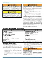 Preview for 2 page of Johnson Controls PCG4 Series Installation Manual