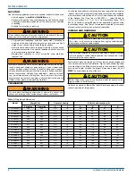 Preview for 4 page of Johnson Controls PCG4 Series Installation Manual