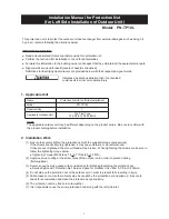 Johnson Controls PN-TP10L Installation Manual предпросмотр