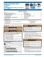 Johnson Controls RGF1L P Series User'S Information Manual preview