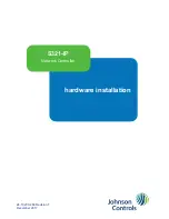 Johnson Controls S321-IP Hardware Installation предпросмотр