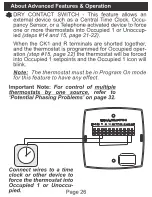 Preview for 27 page of Johnson Controls T701DFP-4 Owner'S Manual