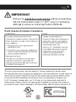 Preview for 2 page of Johnson Controls T8680 Owner'S Manual And Installation Instructions