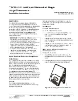 Предварительный просмотр 1 страницы Johnson Controls TEC22x1-3 LONWORKS Installation Instructions Manual