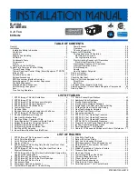 Preview for 1 page of Johnson Controls TempMaster ZD Series Installation Manual