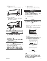 Preview for 37 page of Johnson Controls TIWM006B21S Operation Manual