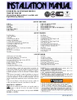 Johnson Controls TM8X*MP Series Installation Manual preview