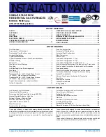 Preview for 1 page of Johnson Controls TM9E Installation Manual