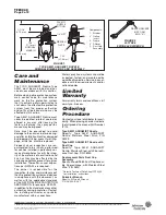 Предварительный просмотр 2 страницы Johnson Controls Tyco AQUAMIST AM31 Quick Start Manual