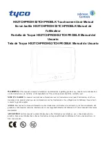 Preview for 1 page of Johnson Controls Tyco HC2TCHPRO User Manual