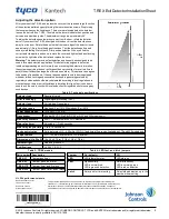 Предварительный просмотр 2 страницы Johnson Controls Tyco Kantech T.REX Installation Sheet