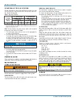 Preview for 4 page of Johnson Controls Ultra-Low NO PCG Series User'S Information Manual