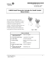 Johnson Controls V-4000-1 Product Bulletin предпросмотр