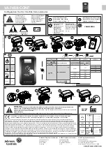 Preview for 1 page of Johnson Controls VA-748X-CONF Quick Manual