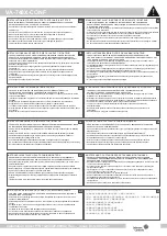 Preview for 2 page of Johnson Controls VA-748X-CONF Quick Manual