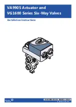 Предварительный просмотр 1 страницы Johnson Controls VA9905 Series Installation Instructions Manual