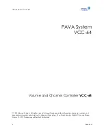 Предварительный просмотр 1 страницы Johnson Controls VCC-64 User Manual