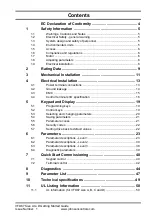 Preview for 3 page of Johnson Controls VFD67 Series Getting Started Manual