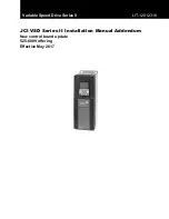 Johnson Controls VSD II Series Installation Manual Addendum предпросмотр