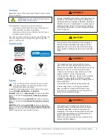 Preview for 5 page of Johnson Controls XAF Series Installation Manual