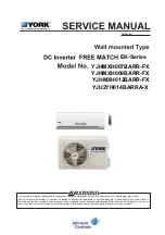 Johnson Controls York FREE MATCH EK-Series Service Manual preview