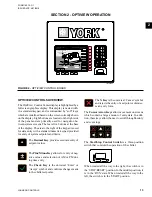 Предварительный просмотр 13 страницы Johnson Controls YORK OPTIVIEW CONTROL CENTER Operation Manual