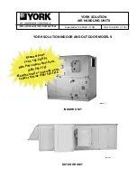 Johnson Controls YORK SOLUTION LD09624 Installation And Start-Up Instructions Manual preview