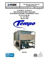 Предварительный просмотр 1 страницы Johnson Controls YORK Tempo YLAA Series Installation Operation & Maintenance