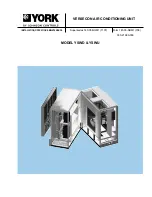 Preview for 1 page of Johnson Controls York VERSECON YSWD 012 Installation Operation & Maintenance