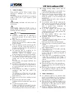 Preview for 4 page of Johnson Controls York YDEC028 Installation Manual