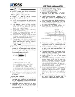 Preview for 8 page of Johnson Controls York YDEC028 Installation Manual