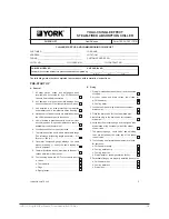 Предварительный просмотр 107 страницы Johnson Controls York YHAU-C Installation, Operation And Maintenance Manual