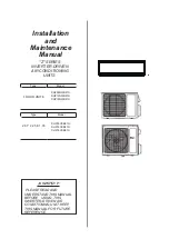 Johnson Controls Z Series Installation And Maintenance Manual preview