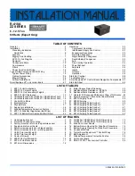 Johnson Controls ZZ Series Installation Manual предпросмотр