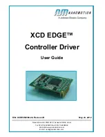 Johnson Electric Nanomotion XCD EDGE User Manual предпросмотр