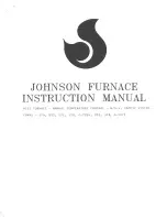 Johnson Furnace 122 Instruction Manual preview