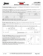 Предварительный просмотр 2 страницы Johnson Hardware 111SD SERIES Installation Instructions