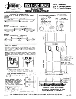 Johnson Hardware 2200F Series Manual preview