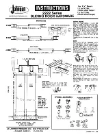 Johnson Hardware 2222 Series Manual preview