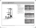 Preview for 1 page of JOHNSON HEALTH TECH. MG-937 Quick Manual