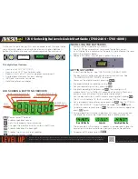 Preview for 1 page of Johnson Level & Tool 1760-2400 Quick Start Manual