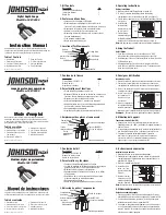 Предварительный просмотр 1 страницы Johnson Level & Tool 1887-0000 Instruction Manual