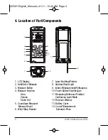 Предварительный просмотр 4 страницы Johnson Level & Tool 40-6005 Instruction Manual